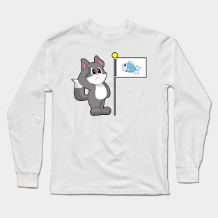 Cat Flag Long Sleeve T-Shirt